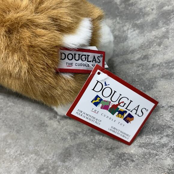 NWT DOUGLAS Corgi Stuffed Plush Soft Puppy Dog Plushie Tan White Stuffed Animal - Picture 8 of 14